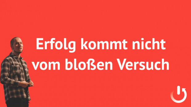 city church Karlsruhe - Erfolg kommt nicht vom bloßen Versuch (Folge 263)