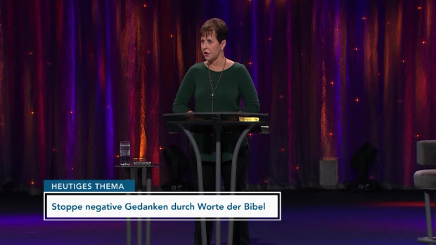 Joyce Meyer - Stoppe negative Gedanken durch Worte der Bibel (Folge 1476)