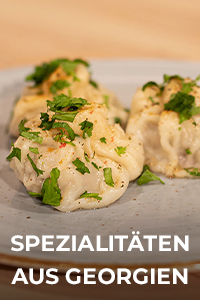 Kochen mit Anixe Spezialitäten aus Georgien