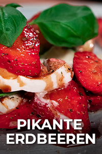 Kochen mit Anixe Pikante Erdbeeren