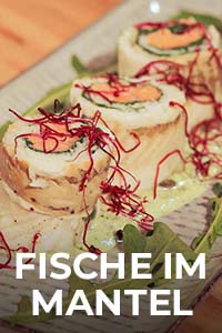 Kochen mit Anixe Fische im Mantel