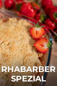 Kochen mit Anixe Rhabarber- Spezial