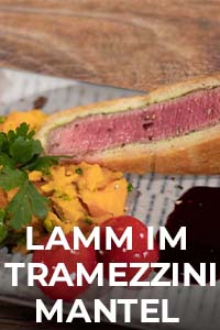 Kochen mit Anixe Lamm im Tramezzini Mantel