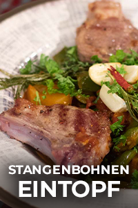 Kochen mit Anixe herzhafter Lubia- Stangenbohnen Eintopf